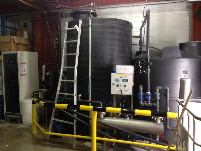 Intervention dans une industrie chimique à Gémenos Intervention dans une industrie chimique à Gémenos