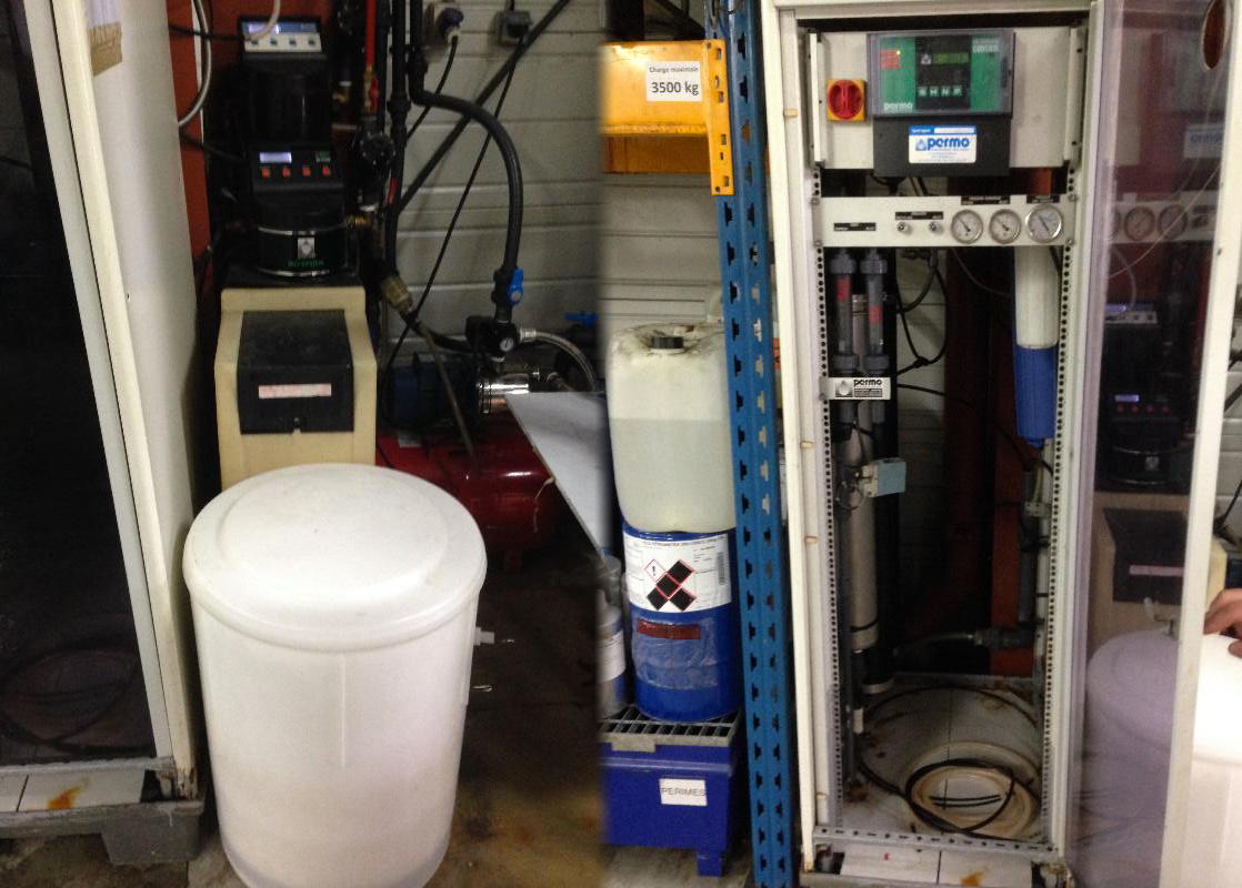 Intervention dans une industrie chimique à Gémenos Intervention dans une industrie chimique à Gémenos