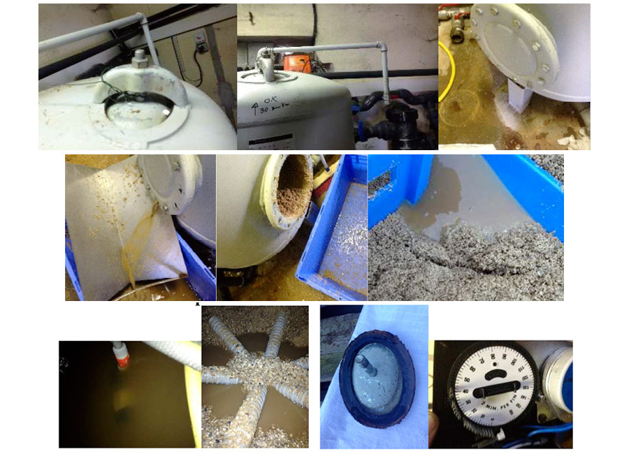 Entretien complet dans un hôtel de luxe : adoucisseur duplex et filtre à sable Entretien complet dans un hôtel de luxe : adoucisseur duplex et filtre à sable